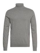 Slhberg Roll Neck B Grey Selected Homme