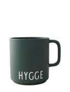 Vip Favourite Cup With Handle Green Design Letters