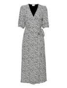 Disgz Wrap Dress Grey Gestuz