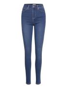 Iva High Rise Skinny Jeans Blue NORR