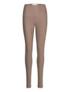 Sugoi High Waist Tights Brown Fall Winter Spring Summer