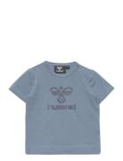 Hmlmads T-Shirt S/S Blue Hummel