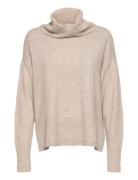 Vmdoffy Ls Cowlneck Blouse Ga Noos Beige Vero Moda