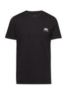 Basic T Small Logo Black Alpha Industries