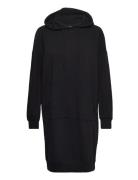 Onlrosie L/S Hood Dress Cs Swt Black ONLY