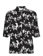 Visoon 2/4 Shirt Patterned Vila