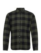 Onsgudmund Ls Checked Shirt Green ONLY & SONS