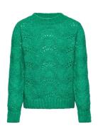 Lpbibbi Ls O-Neck Knit Tw Bc Green LP Boys