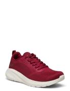 Womens Bobs Squad Chaos - Face Off Red Skechers