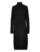 Penny Knit Dress Black A-View