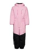 Penguin Snowsuit Kids Pink ISBJÖRN Of Sweden