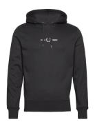 Embroid H Sweatshirt Black Fred Perry