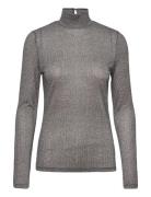 Roux Print Lurex Top Grey Dante6