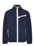 Tjm Binding Sherpa Jacket Navy Tommy Jeans