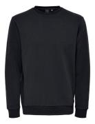 Onsceres Crew Neck Noos Black ONLY & SONS