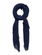 Asta Povi Scarf Blue Becksöndergaard