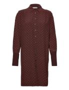 Jamie Shirt Dress Brown HUNKYDORY