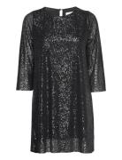 Dagmar Sequince Dress Black Noella