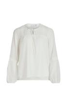 Viedee L/S Top - Noos White Vila