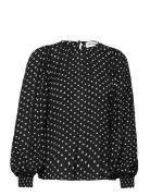 Monica Blouse Black Lollys Laundry