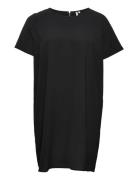 Carlux Life Ss Tunic Dress Wvn Noos Black ONLY Carmakoma