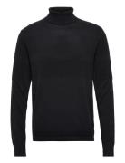 Slhmaine Ls Knit Roll Neck W Black Selected Homme