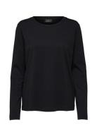 Slfstandard Ls Tee Noos Black Selected Femme