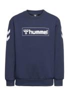 Hmlbox Sweatshirt Blue Hummel