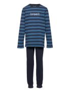 Boys Pyjama Long Navy Schiesser