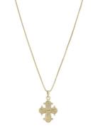 Dagmar Recycled Pendant Necklace Gold Pilgrim