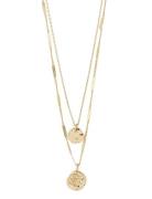 Haven 2-In-1 Coin Necklace Gold Pilgrim