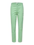 Slfmarina Hw Chino Pants W Green Selected Femme