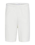 Slhloose-Plisse Shorts Ex White Selected Homme