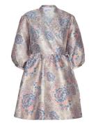 Aya Wrap Dress Pink Noella