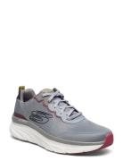 Mens Relaxed Fit D'lux Walker Grey Skechers