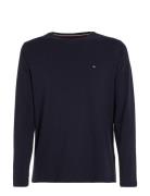 Stretch Slim Fit Long Sleeve Tee Navy Tommy Hilfiger