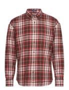 D2. Os Heavy Twill Check Shirt Brown GANT