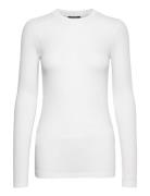 Angelabb Ls T-Shirt White Bruuns Bazaar