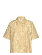 Popla Lorel Shirt Aop Beige Mads Nørgaard