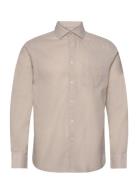 Bs Ferrol Casual Slim Fit Shirt Cream Bruun & Stengade