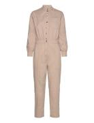 Zizanne Jumpsuit Brown Second Female