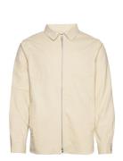 Overshirt Zip Cotton Cream Revolution