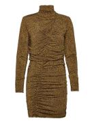 Odagz Short Dress Brown Gestuz