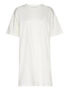 Tulip Tee Dress Gots White Basic Apparel