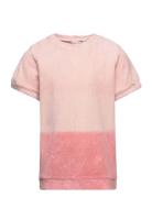 T-Shirt Ss Aop Terry Pink Minymo