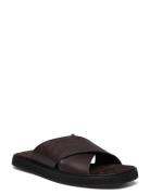 Sandals - Flat - Open Toe - Op Brown ANGULUS