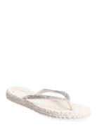 Flip Flop With Rhinest S Cream Ilse Jacobsen