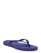 Flipflop With Glitter Blue Ilse Jacobsen