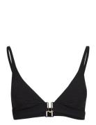 Glow Bikini Wirefree Plunge T-Shirt Bra Black Chantelle Beach