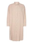 Haven Shirtdress Gingham Beige Moshi Moshi Mind